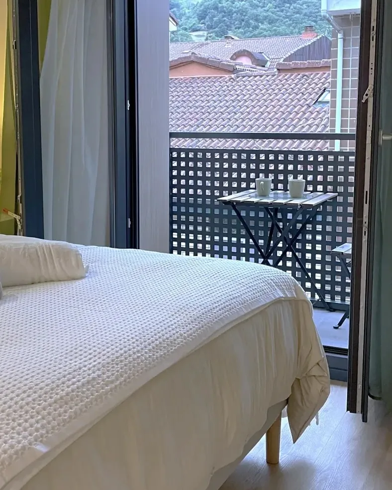 Suite del hotel de día: la foto real, hecha con un móvil